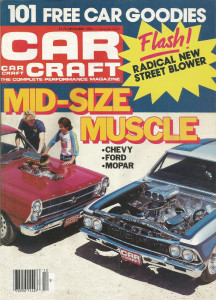 CAR CRAFT 1984 DEC - '66 MUSCLE, LATHAM HUFFER